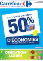 Avec la carte Carrefour 50% d'économies - Carrefour