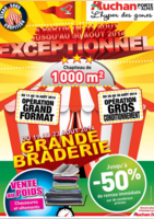 Grande braderie : jusqu'à -50% de remise immédiate - Auchan