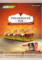 Craquez pour le sandwich steakhouse sub - Subway