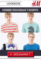 Nouveaux t-shirts homme - H&M
