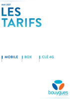 Les tarifs Mobile, Box, Clé 4G - Bouygues Telecom