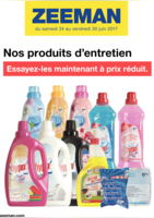 Nos produits d'entretien. Essayez-les maintenant à prix réduit - Zeeman