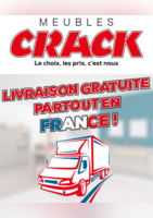 Livraison gratuite partout en France ! - Meubles Crack