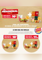 Les Mercredeal Famille - Burger King