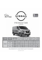 Prospectus Nissan : Nissan Primastar