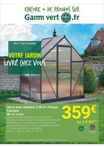 Prospectus Gamm vert : Catalogue Gamm Vert