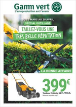 Promos et remises  : Catalogue Gamm Vert