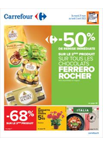 Promos et remises  : -50 SUR LE 2EME SUR TOUS FERRERO ROCHER