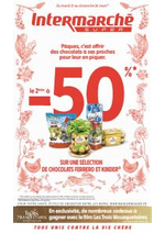 Promos et remises  : -50% sur une selection de chocolats Kinder et Ferrero