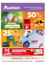 Promos et remises Auchan : Fondez pour Pâques