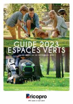 Promos et remises  : Guide espaces verts 2023