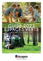 Guides et conseils  : Guide espaces verts 2023