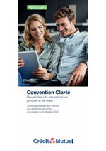 Prospectus Crédit Mutuel : Convention Clarté Crédit Mutuel Anjou