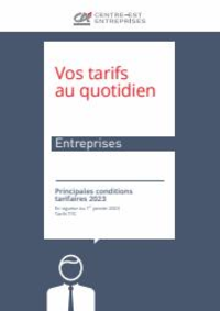 Prospectus Agence Crédit Agricole CORTE : Enterprises / Vos Tarifs au Quotidien