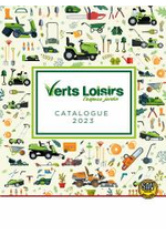 Promos et remises  : Catalogue Verts Loisirs 2023