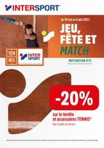 Prospectus Intersport : Offre Roland Garros Mai 2023