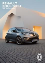 Prospectus Renault : Renault Zoe E-Tech 100% Électrique