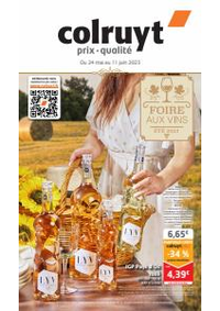 Bons Plans Colruyt : Foire aux vins - Eté 2023