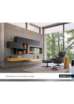 Prospectus Roche Bobois : BIBLIOTH&Egrave;QUES ET COMPOSITIONS MURALES