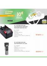 Prospectus 1001 Piles Batteries : Offres Speciales