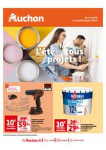 Prospectus Auchan : Tout pour bricoler cet été