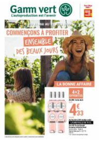 Prospectus Gamm vert LOON PLAGE : DÉPLIANT FESTIVAL DES BEAUX JOURS GAMM VERT JARDINERIE