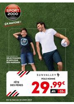 Prospectus Sport 2000 : Fete des peres 2023