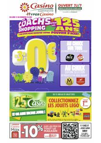 Prospectus Supermarchés Casino PARIS 27- 31 rue de Bagnolet : LES COACHS SHOPPING
