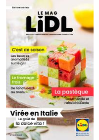 Journaux et magazines Lidl VOUZIERS : Lidl le mag