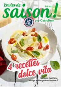 Prospectus Carrefour ISSOIRE : 4 recettes dolce vita