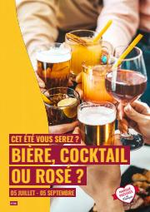 Promos et remises  : BIÈRE, COCKTAIL OU ROSÉ ?