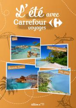 Prospectus Carrefour : L&rsquo;&eacute;t&eacute; avec Carrefour Voyages