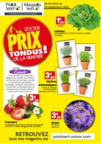 Prospectus Point Vert Quaedypre - Bergues : Selection prix Tondus de la rentree!