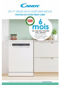 Prospectus Boulanger Terville : 6 mois de capsules vaisselle Fairy offertes