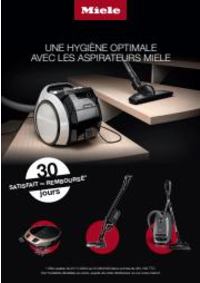 Prospectus Boulanger Tourcoing : UNE HYGIÈNE OPTIMALE AVEC LES ASPIRATEURS MIELE