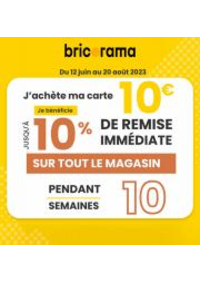 Prospectus Bricorama ALERIA : 10% de reduction immediate