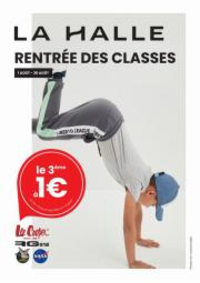 Prospectus La Halle RUPT-SUR-MOSELLE LIEU DIT MAXONCHAMP : La retree des classes
