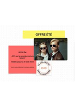 -30% sur la seconde monture Solaire Promos et remises  : -30% sur la seconde monture Solaire