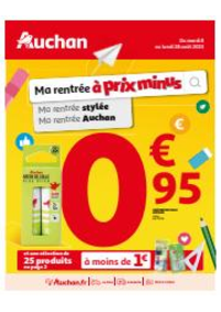 Prospectus Auchan BRIVES CHARENSAC : Ma rentrée à prix minus