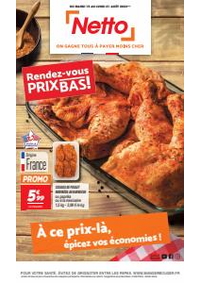 Prospectus Netto Lalinde : SEMAINE PROCHAINE : RENDEZ-VOUS PRIX BAS !