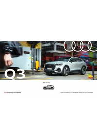 Prospectus Audi CONDOM : Q3 Sportback