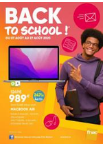 Prospectus FNAC : Back to school!