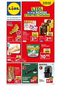 Prospectus Lidl BARBEZIEUX : Catalogue de la semaine