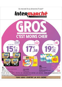 Prospectus Intermarché Super Bonnée les Bordes : EVE GROS VOLUMES AOUT