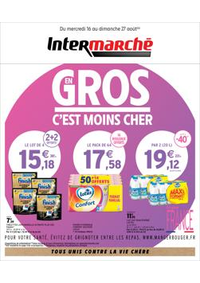 Prospectus Intermarché Contact SAINT-COSME EN VAIRAIS : EVE GROS VOLUMES AOUT