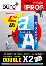 Promos et remises  : Tract rentr&eacute;e des Pros Septembre