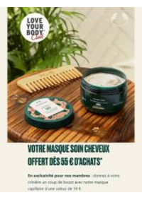 Prospectus The Body Shop BORDEAUX : VOTRE MASQUE SOIN CHEVEUX OFFERT DÈS 55 € D’ACHATS*