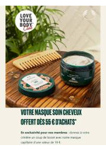 Prospectus The Body Shop : VOTRE MASQUE SOIN CHEVEUX OFFERT DÈS 55 € D’ACHATS*