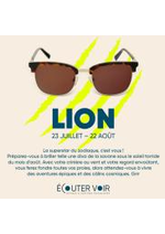 Prospectus Les opticiens mutualistes : Écouter Voir | Lion