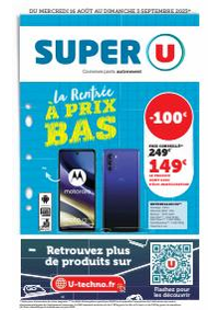 Prospectus Super U THOUARS : Spécial Multimédia